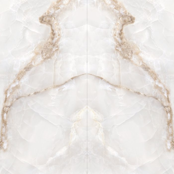 Bookmatch Bliss - Serene Onyx Bookmatch – Polished