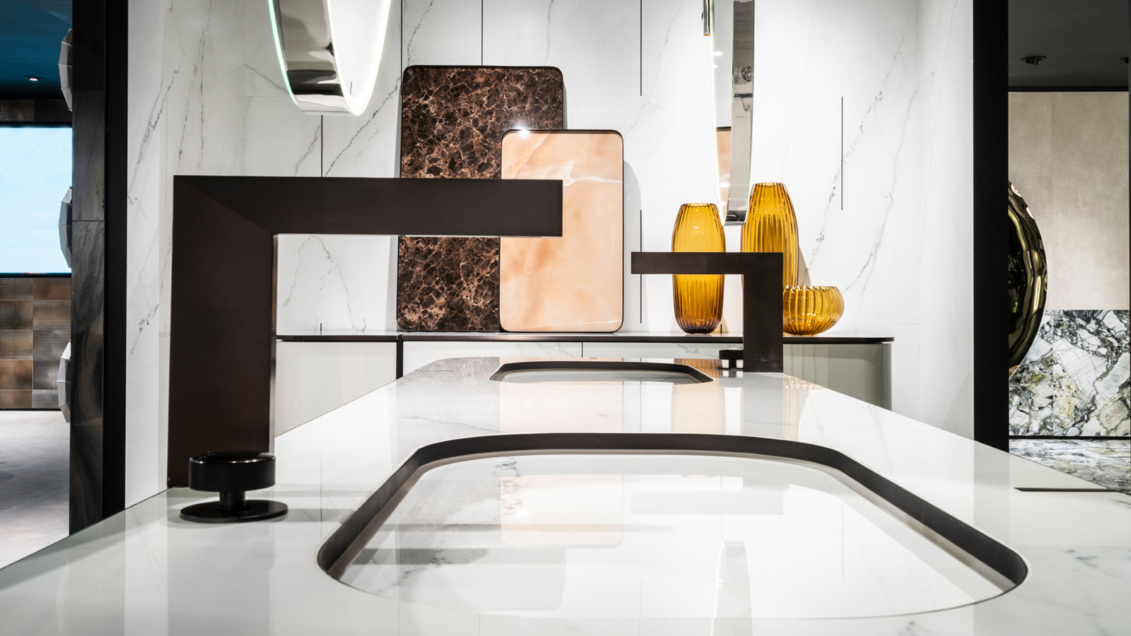 products with integrated porcelain stoneware