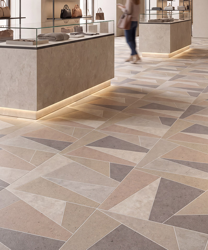 flooring projects cut-to-size porcelain slab