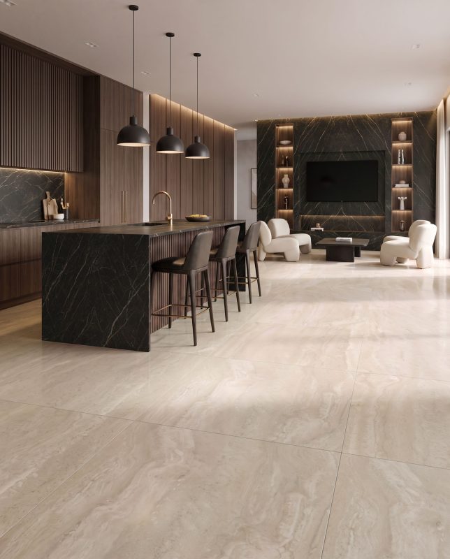 Pietra Autentica – Gold Travertine & Bookmatch Bliss – Laurent Golden 58328 Pietra Autentica – Gold Travertine & Bookmatch Bliss – Laurent Golden 58328